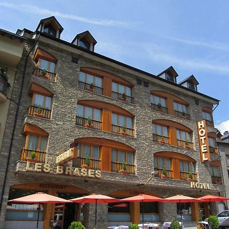 Hotel Restaurant Les Brases Sort Buitenkant foto